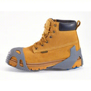 Winter Walking JD6625-L Traction Device Ball/Heel Footwear Coverage, Rubber, Stud, 11 in L x 4-1/2 in W x 2 in H, Blue/Gray