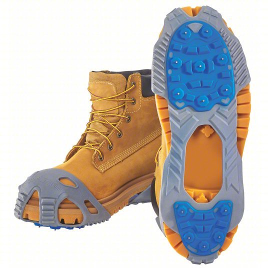 Winter Walking JD6625-S Traction Device Ball/Heel Footwear Coverage, Rubber, Stud, 6-1/2 in L x 4-1/2 in W x 2 in H