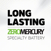 Energizer 357BPZ Button Cell Battery 357 Battery Size, Silver Oxide, 138 mAh Capacity, 1.5V DC