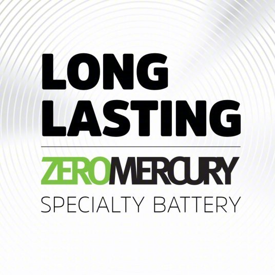 Energizer 357BPZ Button Cell Battery 357 Battery Size, Silver Oxide, 138 mAh Capacity, 1.5V DC