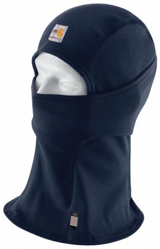 Carhartt 103520-410 Men's Flame Resistant Force Balaclava, 6.75 oz Pique Knit, FastDry Technology, Dark Navy, One Size