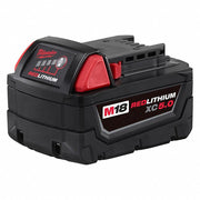 Milwaukee 48-11-1850 M18 18V REDLITHIUM Lithium-Ion, XC Extended Capacity XC5.0 Ah Battery Pack