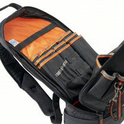 Klein 55421BP-14 Tool Backpack 4 Outside Pockets, 35 Inside Pockets, 14 1/2 in Overall Wd, Black