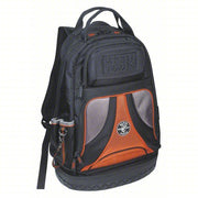Klein 55421BP-14 Tool Backpack 4 Outside Pockets, 35 Inside Pockets, 14 1/2 in Overall Wd, Black
