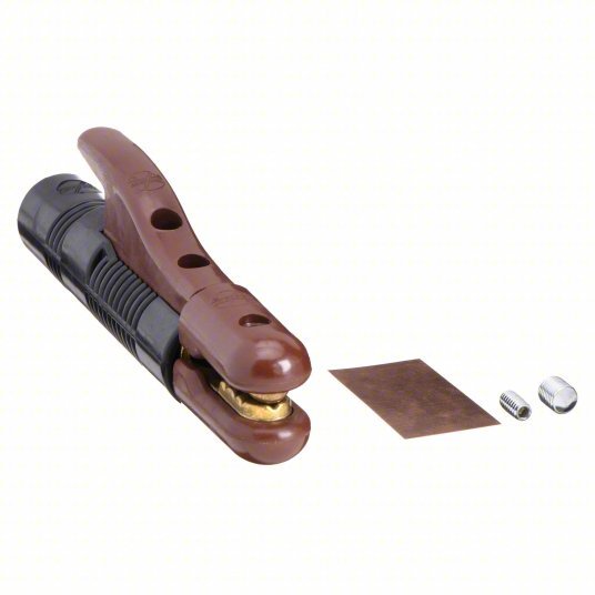 Jackson 14679 Electrode Holder 250 A Max Amperage, For 3/16 in Max Dia, 1/0, Dome-Nose Screw