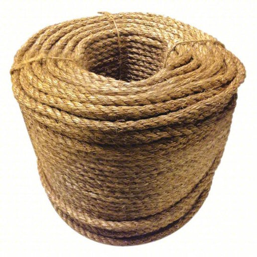 Redwood 330320-NAT-00600-60023 General Purpose Utility Rope Twisted, 1 in Dia, 1,620 lb Working Load Limit, Manila
