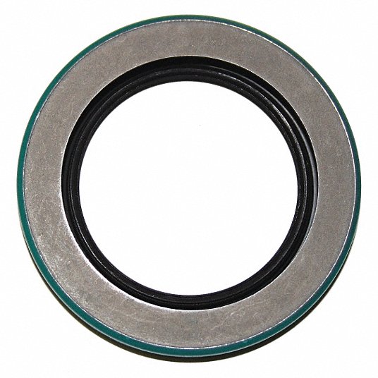 SKF 21164 Rotary Shaft Seal 2 Lip w/Spring, CRWA1, Nitrile, 2.125 in ID, 3 in OD, 0.375 in Wd