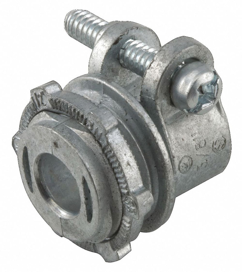 Raco 2193 Straight Squeeze-Clamp Connector