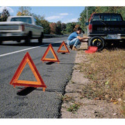 Brady 57892 Roadside Emergency Warning Triangle Kit, PK3