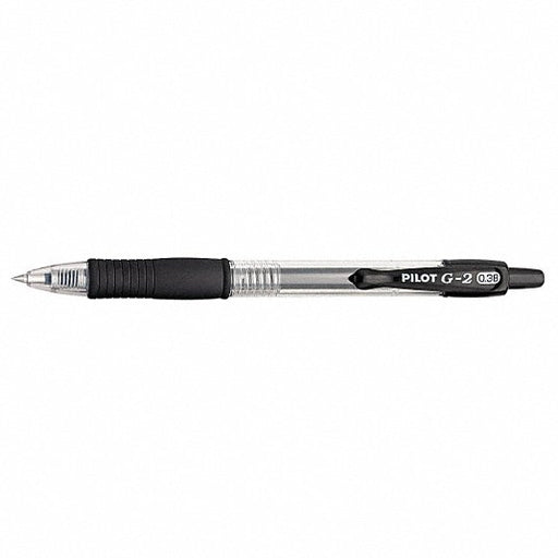 Pilot PIL31277 G2 Roller Ball Gel Pen, Extra Fine 0.38 mm, Black PK12