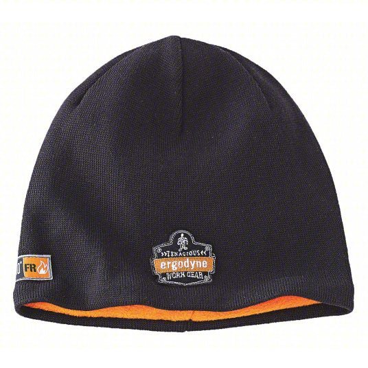 N-Ferno By Ergodyne 6820 Flame Resistant Knit Cap Cotton, Black