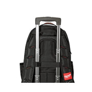 Milwaukee 48-22-8200 Tool Backpack 7 Outside Pockets, 28 Inside Pockets, 15 3/8 in Overall Wd, 9 in Overall Dp