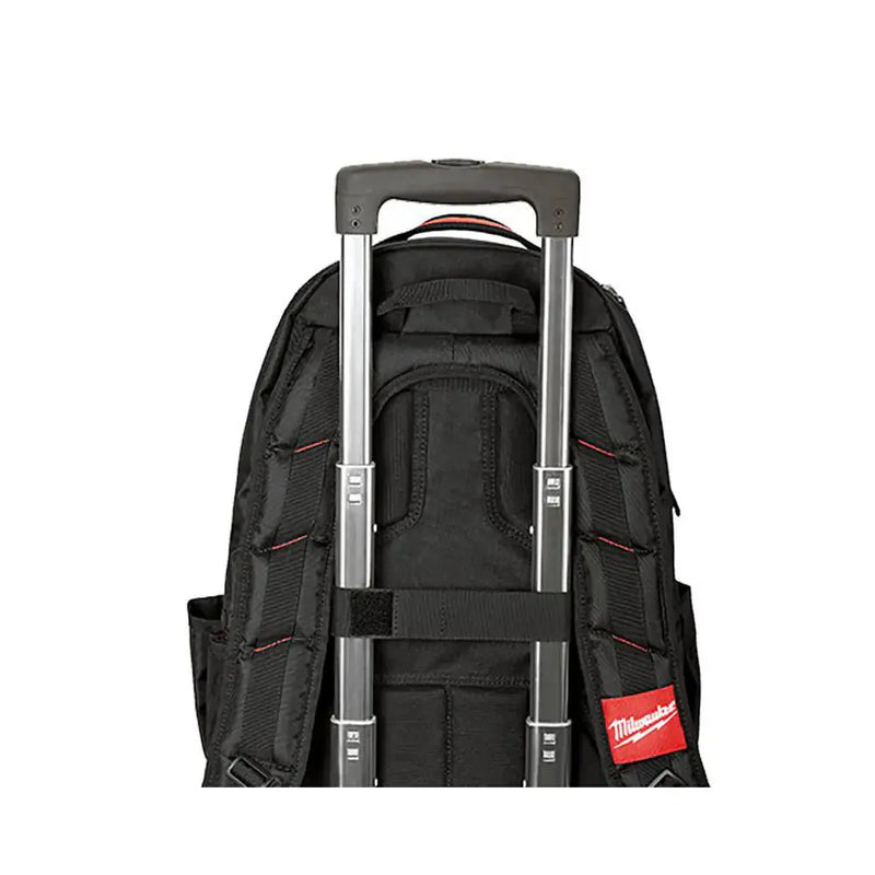 Milwaukee 48-22-8200 Tool Backpack 7 Outside Pockets, 28 Inside Pockets, 15 3/8 in Overall Wd, 9 in Overall Dp