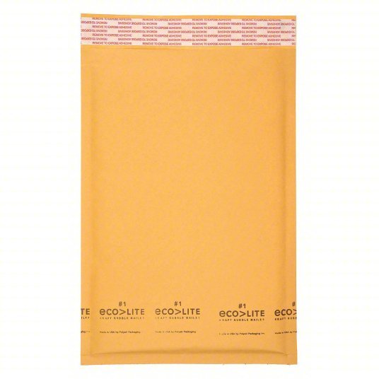 Redwood RW36DZ22 Mailer Envelope, Kraft, 4 in. W, PK500