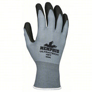 MCR Safety 9699XL Coated Gloves XL (10), Sandy, PVC, Palm, Dipped, ANSI Abrasion Level 4, Black, 1 PR