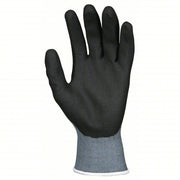 MCR Safety 9699XL Coated Gloves XL (10), Sandy, PVC, Palm, Dipped, ANSI Abrasion Level 4, Black, 1 PR