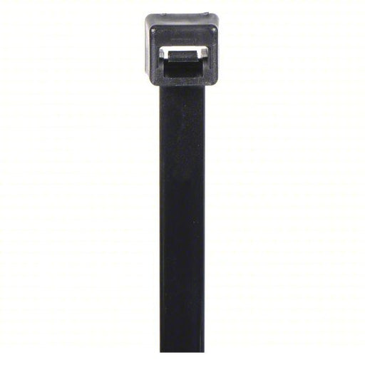 Redwood RW36J150 Cable Tie 8 in Nominal Lg, 2 in Nominal Max. Bundle Dia., 0.19 in Wd, Black, 100 PK