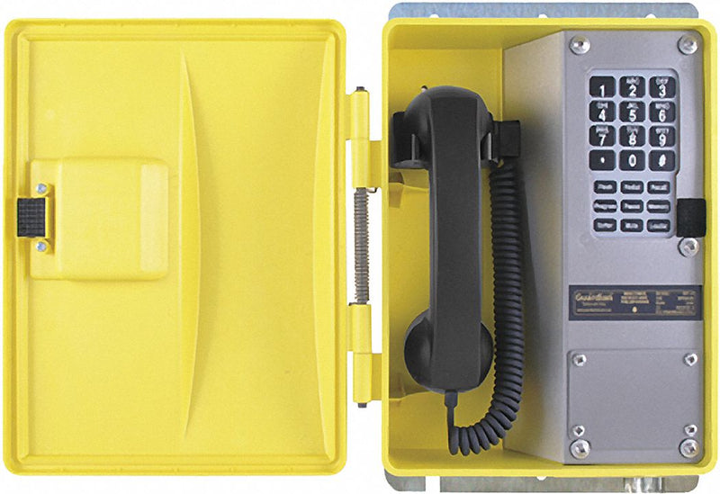 Guardian WRT-20-HD Telephone, WRT-20-HD, Volume Control, Outdoor, 1 Lines, Wall, Plastic, NEMA 3R
