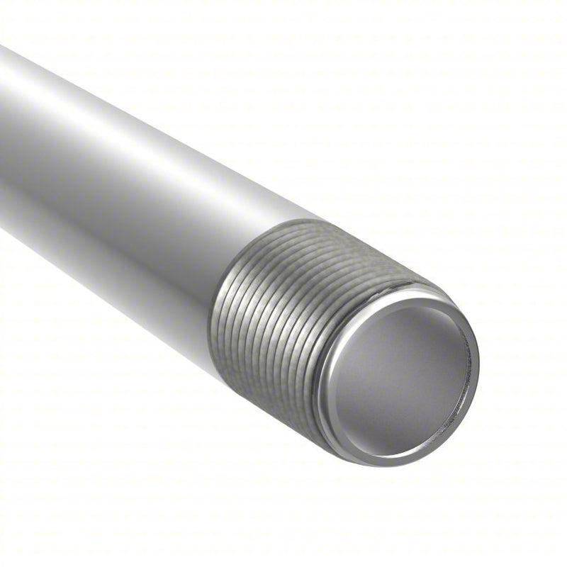 Calbrite S64010CT00 Metallic Conduit (RMC), Heavy-Wall RMC, 4 in Trade Size, 10 ft Lg, 316 Stainless Steel