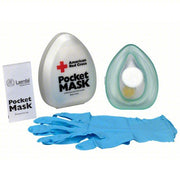 First Aid Only 363705 Pocket Mask 1 People Served, Adult, Disposable, Clamshell Case Type PK10