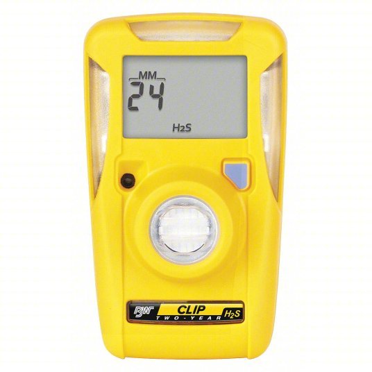 Honeywell BWC2-H Single-Gas Detector High 15 ppm/Low 10 ppm, IP66/IP67, Hydrogen Sulfide ( H2S ), Lithium