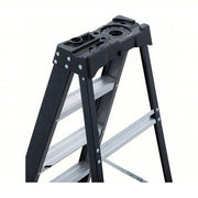 Dewalt DXL3110-06 Stepladder 6 ft Ladder Ht, 5 Steps, 250 lb, 40 7/16 in Base Spread, 23 1/2 in Bottom Wd