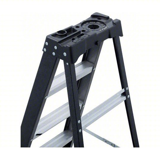 Dewalt DXL3110-06 Stepladder 6 ft Ladder Ht, 5 Steps, 250 lb, 40 7/16 in Base Spread, 23 1/2 in Bottom Wd