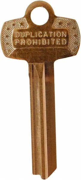 Best 1A1M1KS473KS800 Key Blank, Standard, M Keyway, 1/2in.
