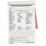 JJ Keller 1854 Carbonless, Driver Vehicle Inspection Report, 2-Ply