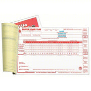 JJ Keller 8526 Driver's Daily Log Book, Carbonless, English, 2-Ply, 31 Forms, Book