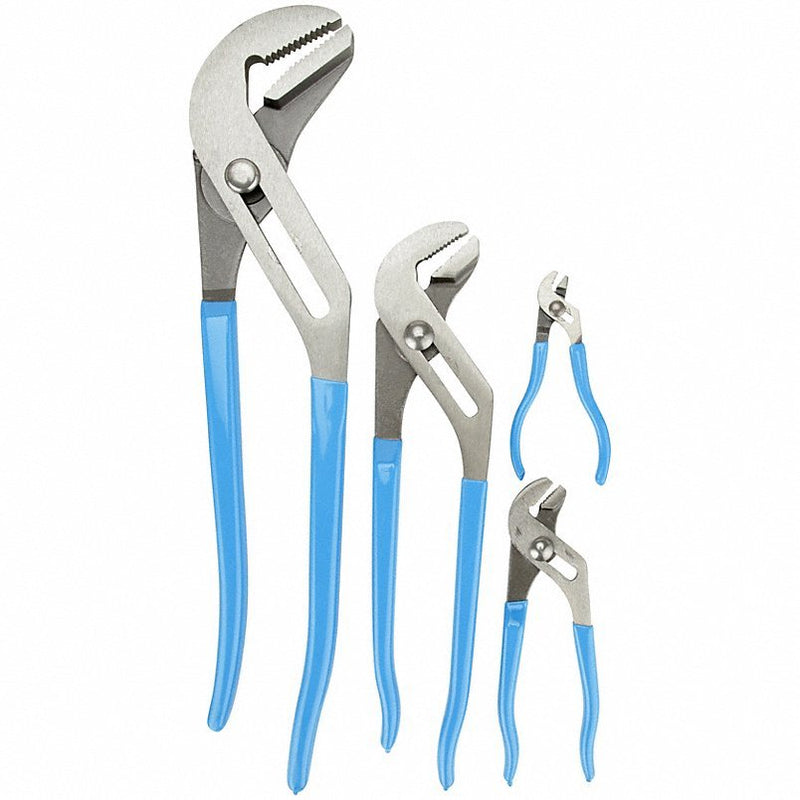 Channellock PC-1 Tongue and Groove Plier Set, Dipped, 4Pcs.