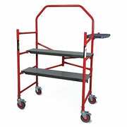 Metaltech I-BM4S Portable Scaffold, Steel, 4 ft Platform Height