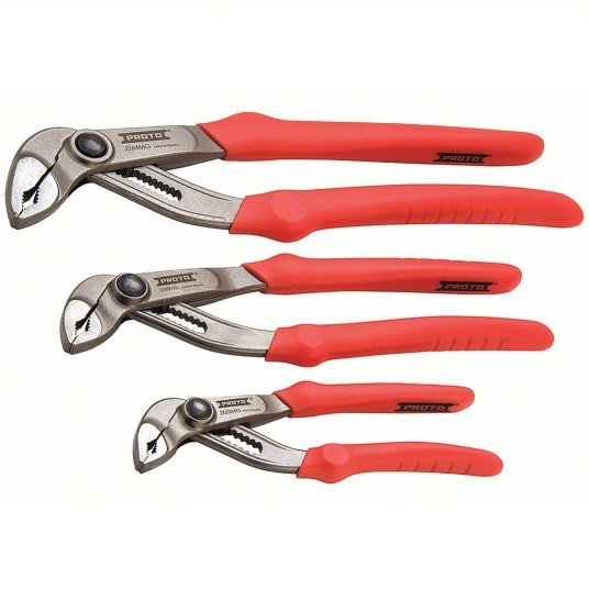 Proto J260MGS Lock Joint Pliers Set 3 Pliers, Manual, 2 - 5 Pliers Range