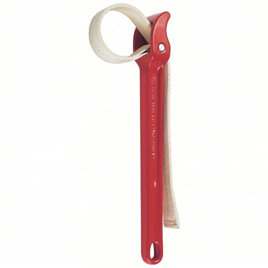 Ridgid 31355 Strap Wrench For 3 1/2 in Outside Dia, 11 3/4 in Handle Lg, 1 1/16 in Strap Wd, Nylon