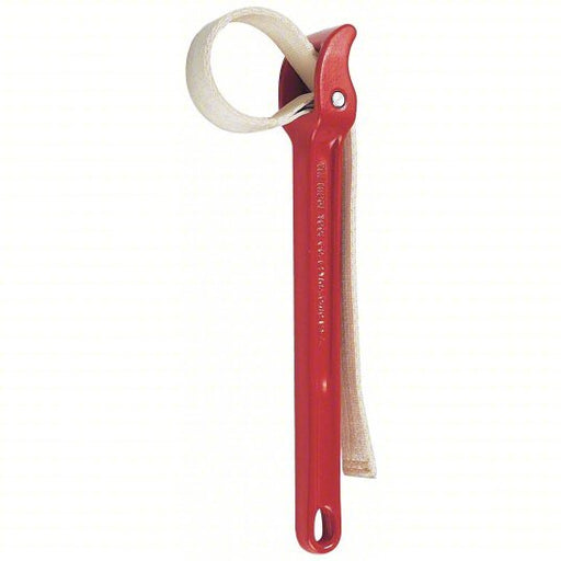 Ridgid 31355 Strap Wrench For 3 1/2 in Outside Dia, 11 3/4 in Handle Lg, 1 1/16 in Strap Wd, Nylon