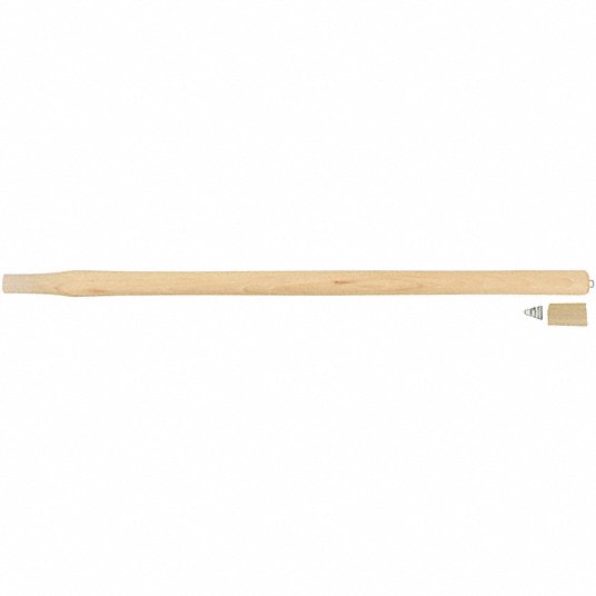Vaughan 673-61 Replacement Handle 36 in Overall Lg, Wood, For 16 lb Max Head Wt, For 1 3/8 in Eye Opening Lg