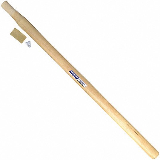 Vaughan 673-61 Replacement Handle 36 in Overall Lg, Wood, For 16 lb Max Head Wt, For 1 3/8 in Eye Opening Lg