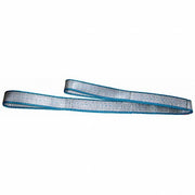 Lift-All EE1804TFX9 Web Sling, Flat Eye and Eye, 9 ft L, 4 in W, Tuff-Edge Polyester, Silver