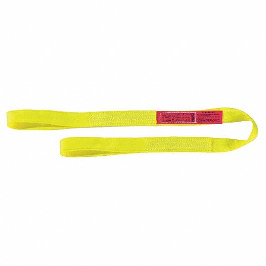 Lift-All EE1801NFX3 Web Sling Type 3, Nylon, 3 ft Sling Lg, 8 1/2 in Eye Lg, 1 Plies