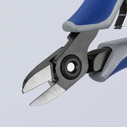 Knipex 79 12 125 Diagonal Cutting Plier Uninsulated, Std, Oval, 5 in Overall Lg, 3/8 in Jaw Lg, 1/2 in Jaw Wd