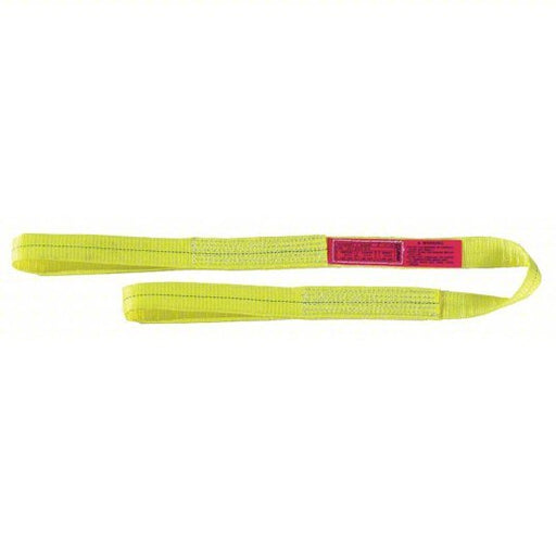 McMaster 9077T2 Flat-Eye Web Sling, 2" Wide, 8800 lbs. Choker Capacity, 5 ft Polyester Fabric