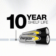 Energizer EN91 Industrial AA Alkaline Battery, 1.5V DC, 24 Pack