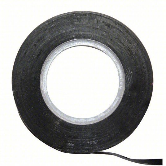Magna Visual CT4-B Chart Tape Vinyl, Black, 1/8 in Wd, 27 ft Lg