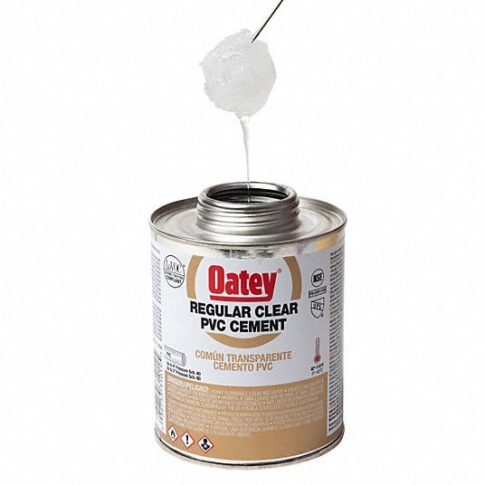 Oatey 31014 Cement, Low VOC, 16 oz., Clear