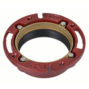 Oatey 42255 Toilet Flange, Red, Cast Iron, 4"