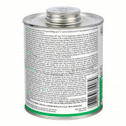 Oatey 31008 Pipe Cement Heavy Duty, 32 fl oz, Brush-Top Can, Clear