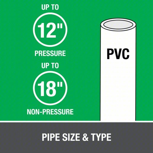 Oatey 31008 Pipe Cement Heavy Duty, 32 fl oz, Brush-Top Can, Clear