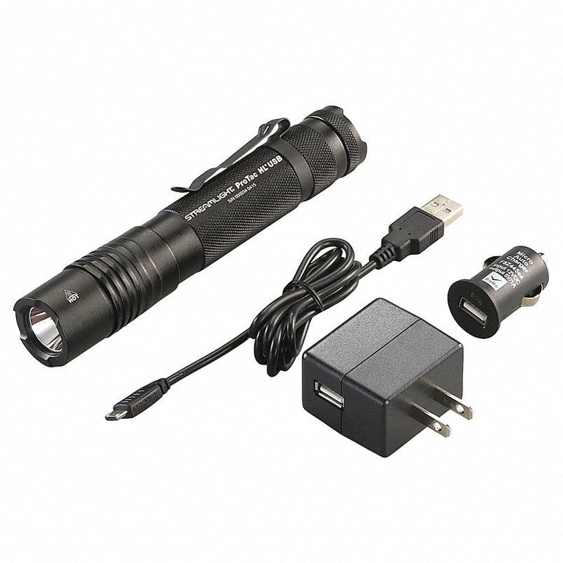 Streamlight 88054 Black Rechargeable Led Industrial Handheld Flashlight, 1,000 lm