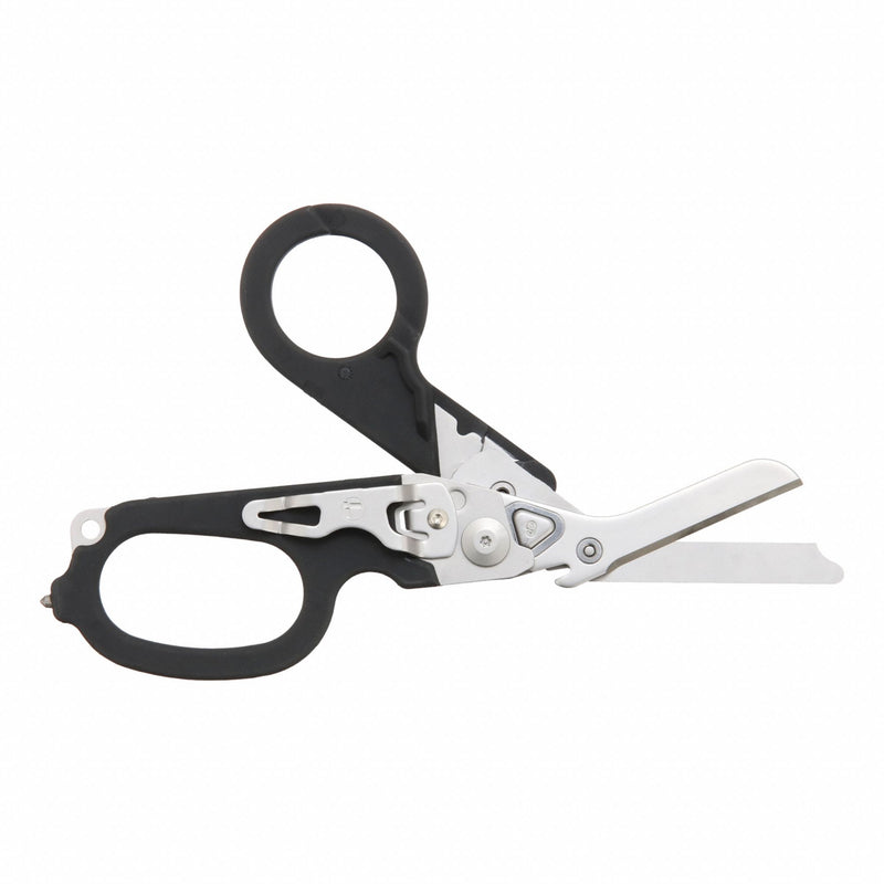 Leatherman 832161 Medical Shears, Stainless Steel, Rounded, Glass Filled Nylon, 8 in Overall Lg, Black