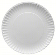 Aspen 20825 Paper, Plate, Round, 9", White, PK250
